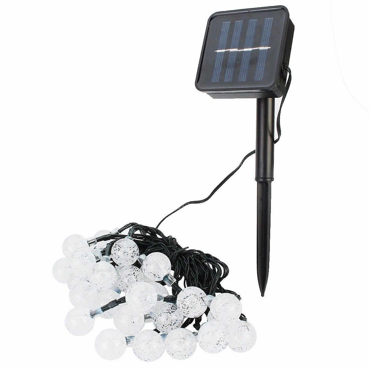 6M 30led Solar Powered Waterproof String Lights For Christmas Garden Outdoor Decor