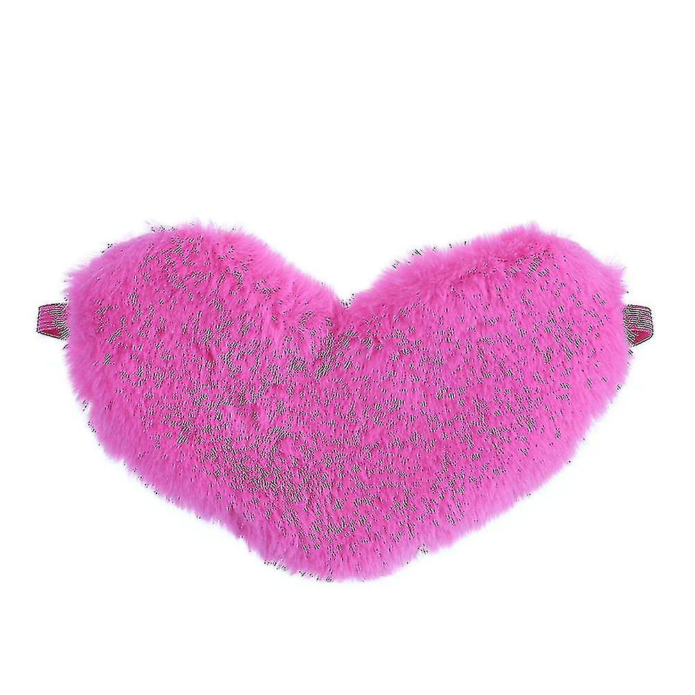 Heart Lovely Plush Sleeping Mask