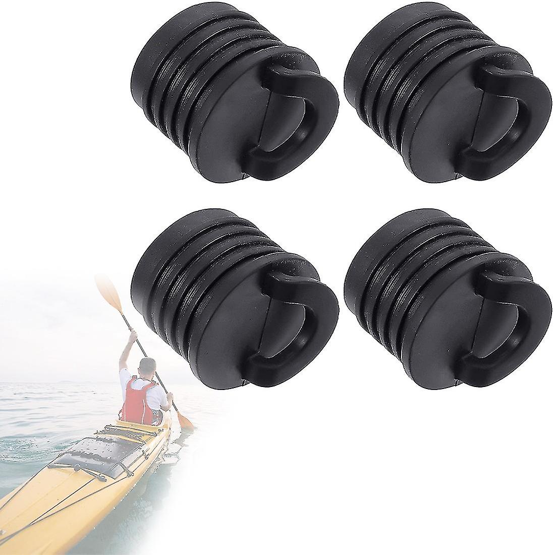 Universal kajak Scupper Plug Plastafløbsprop Kano Afløbshulstopper, 4stk.