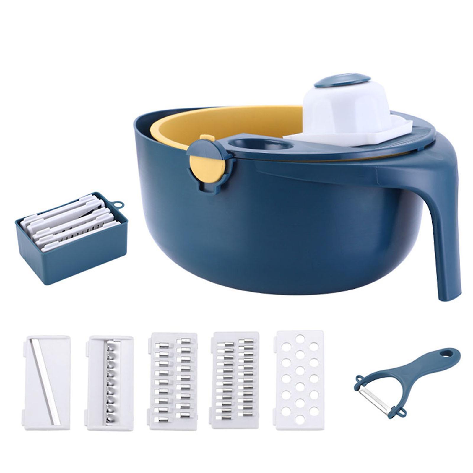 Manual Food Grater Slicer Wide Applications Dismountable Cutter for Kitchen