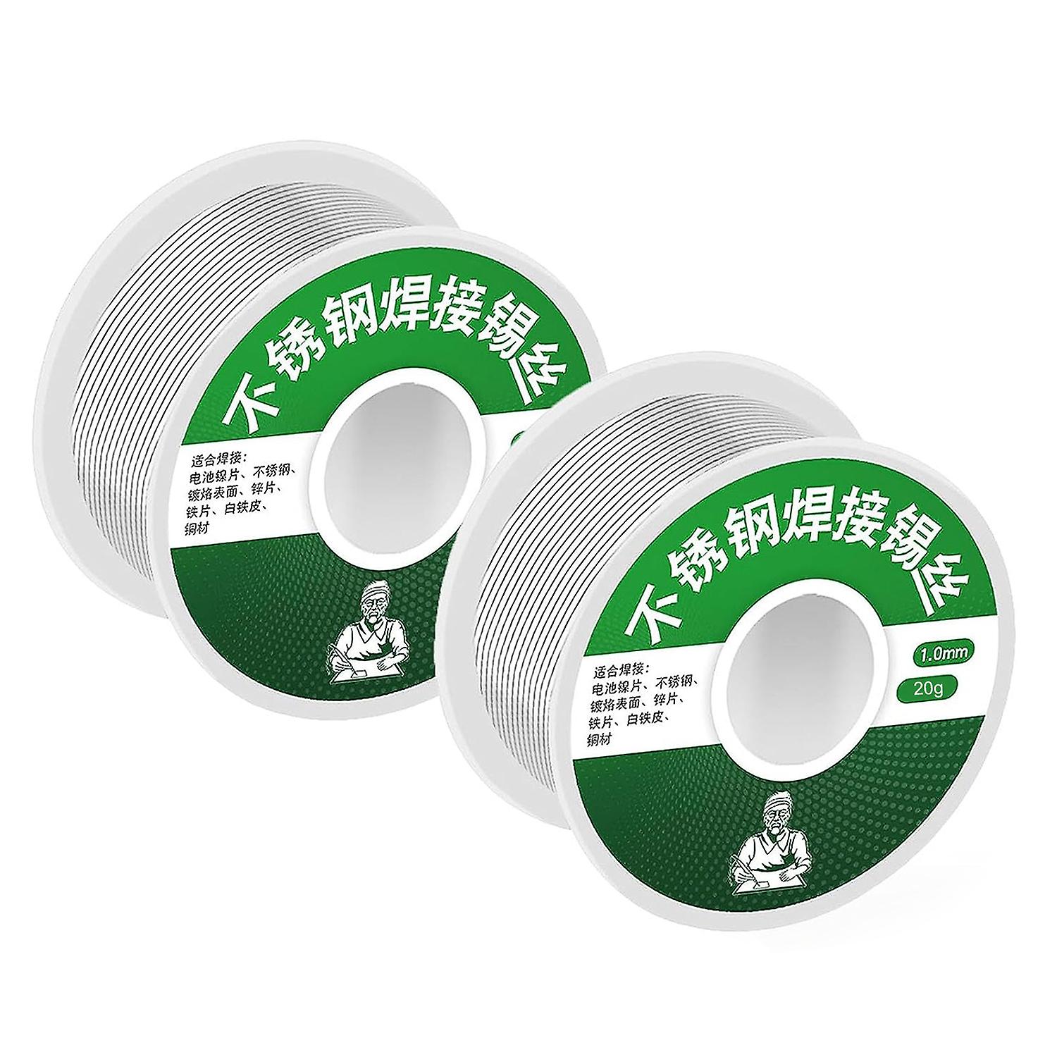 Stainless Steel Lighter Solder Wire Universal Easily Melt Low Temperature Tool Suitable for Galvanized Pipes