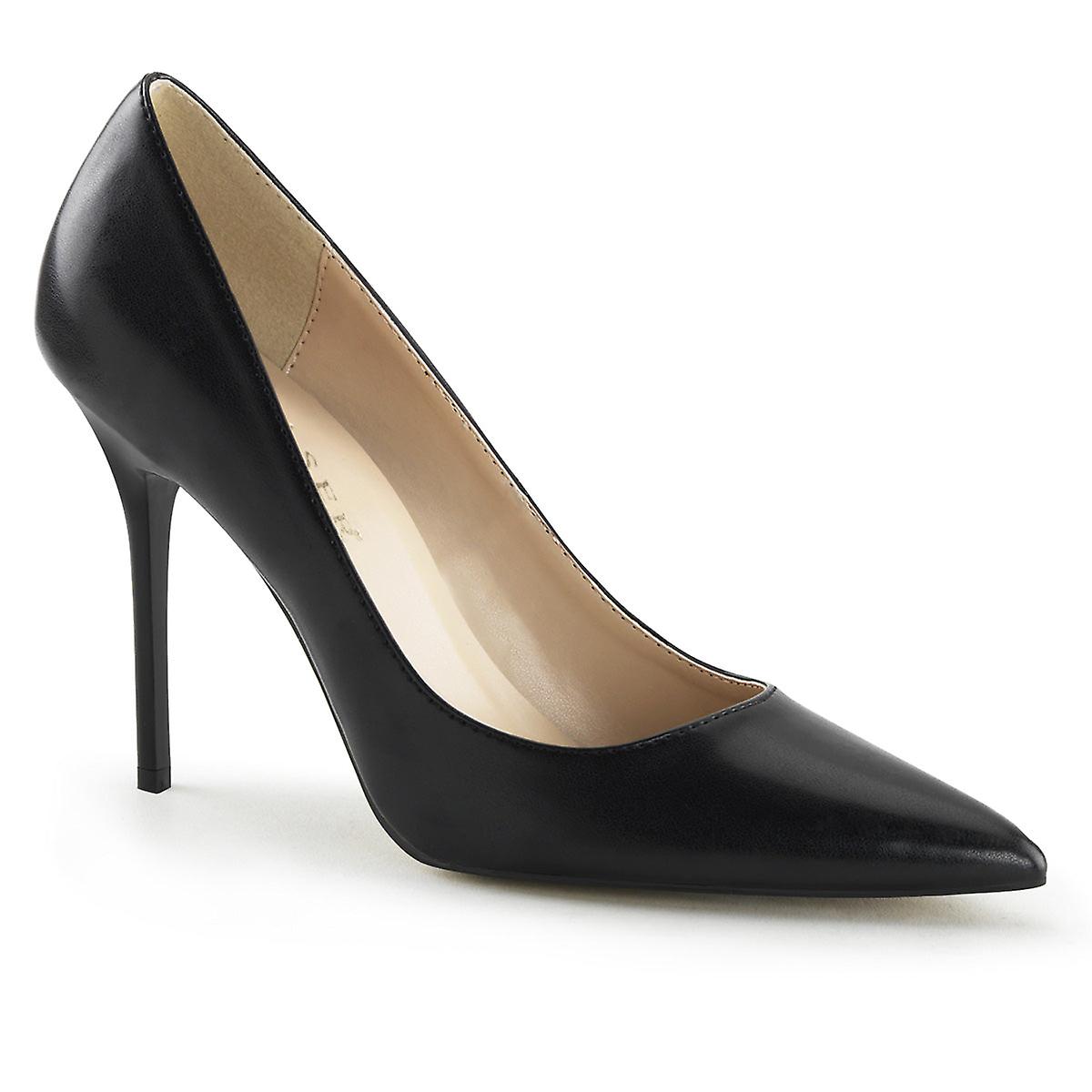 Pleaser Dames Pumps Classique-20 Blk Kid Pu