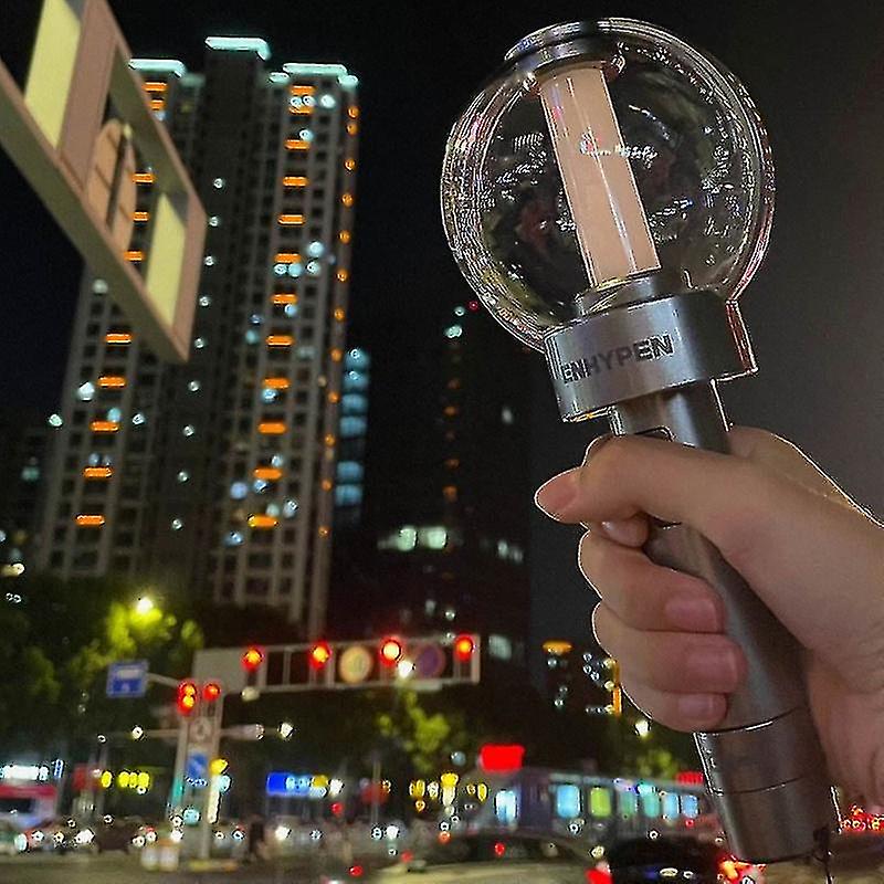 Kpop Enhypen Lightstick With Bluetooth Luminou Led Light Stick 7 Color Adjustable Concert Fluorescent Glow Fans Collection