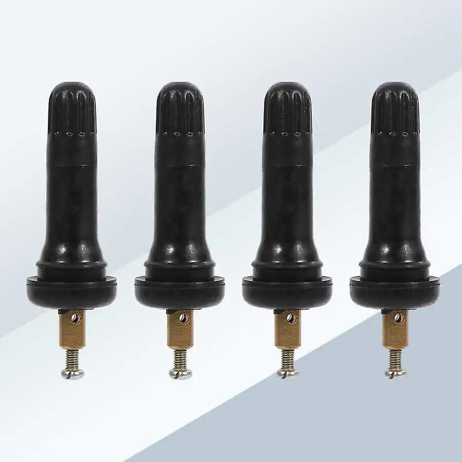 4pcs Tpms Tire Pressure Monitoring System Anti Explosion Snap In Tire Valve Stems