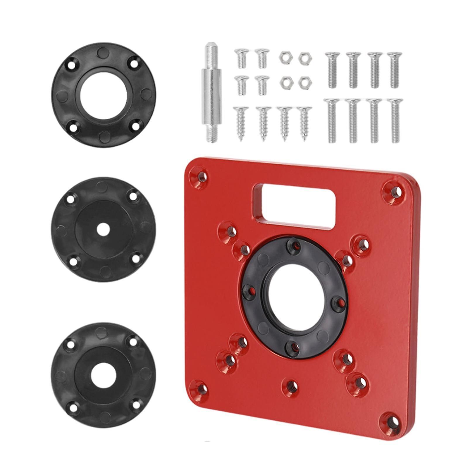Universal Router Table Insert Plate Wood Router for Woodworking Benches