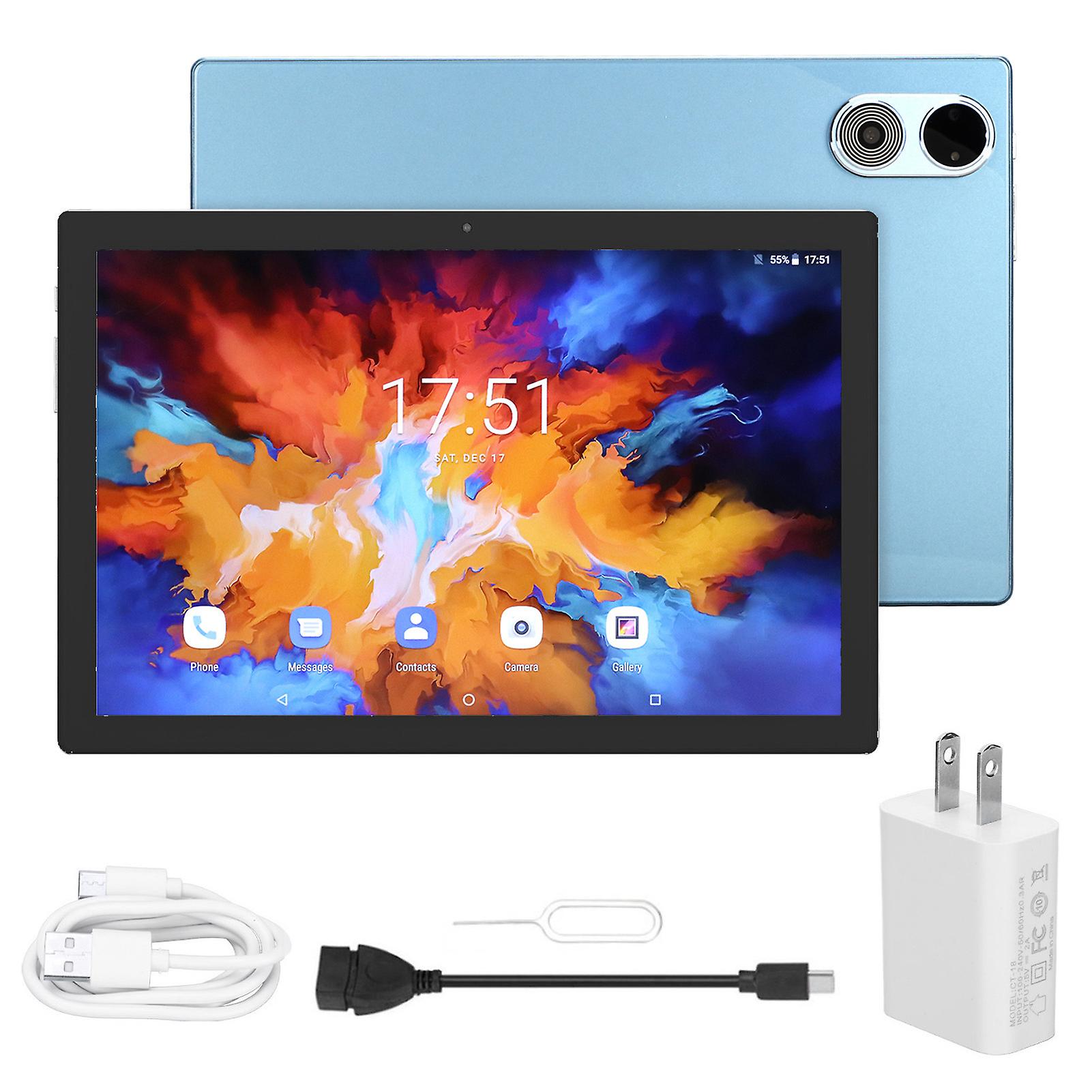 10.1 inch Tablet, 8GB RAM, 128GB ROM, Octa Core, 4G LTE, 8800mAh, 2.4G, 5G, Wi-Fi, for Android 11.0