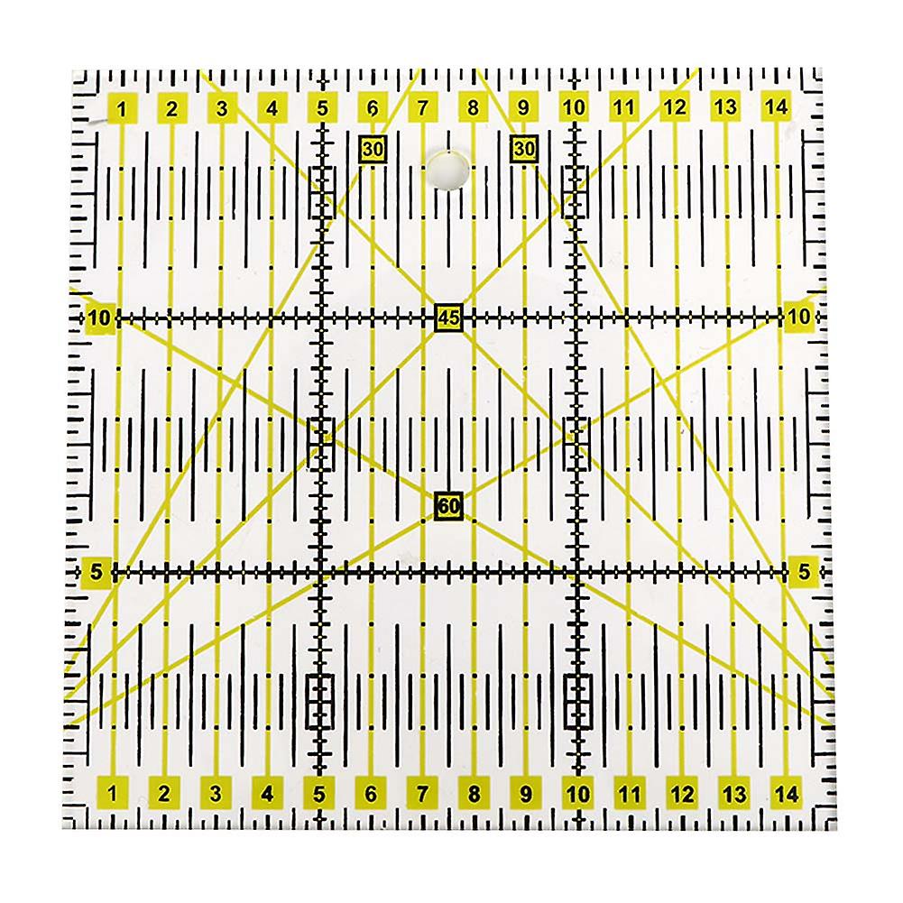 DIY Acrylic Sewing Rulers Measure Quilting Tool Square Ruler Cutting Rule