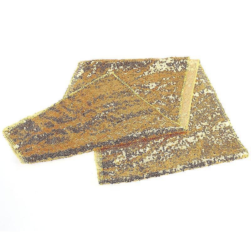 1pcs Gold Sequin Tablecloth
