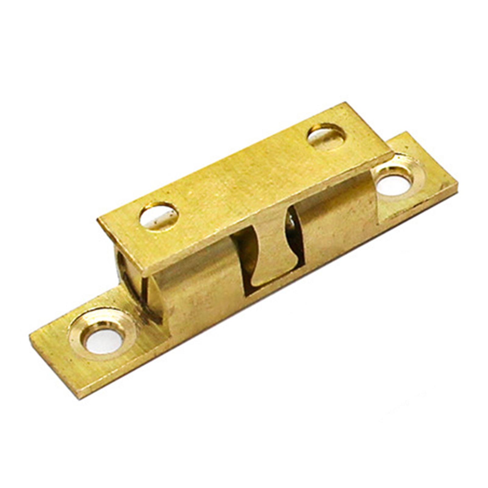 Closing Latch Smooth Surface Rustproof Security KItchen Door Snapper with Free Screws Cabinet Connection Thick Easy Installation Door Snapper for Home