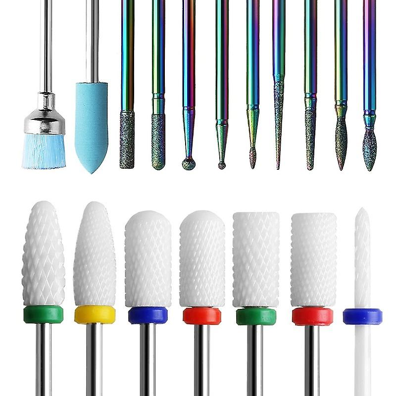18PCS nail drill, nail drill set professional salon tool