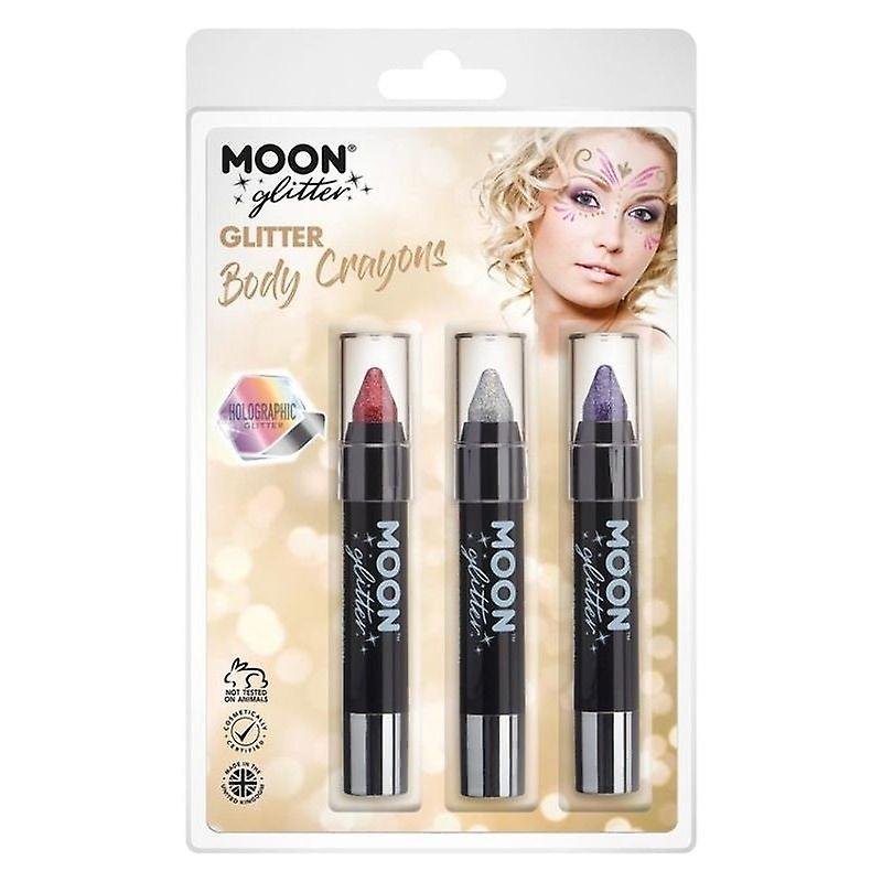 Moon Glitter Holographic Body Crayons G06728