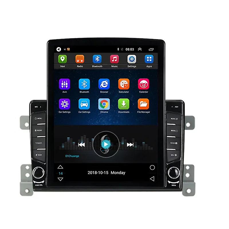 9.7" Android For Suzuki Grand Vitara 3 2005 - 2015 Tesla Type Car Radio Multimedia Video Player GPS
