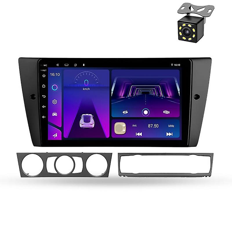 För BMW 3-serie E90 E91 E92 E93 2005-2013 Bilradio Multimedia Videospelare Navigation GPS Android