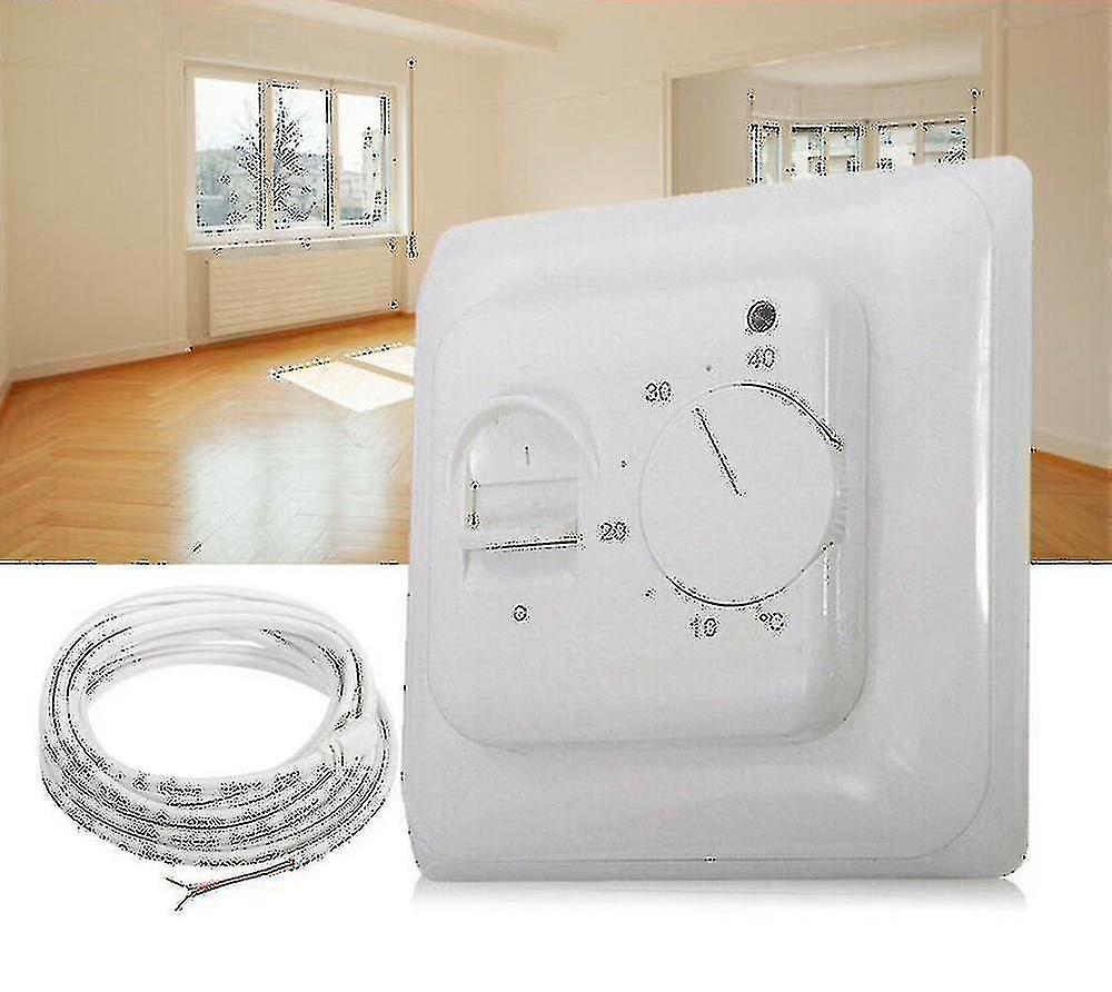 Electric Underfloor Heating Thermostat Temperature Control Switch + Sensor Cable A-YUHAO