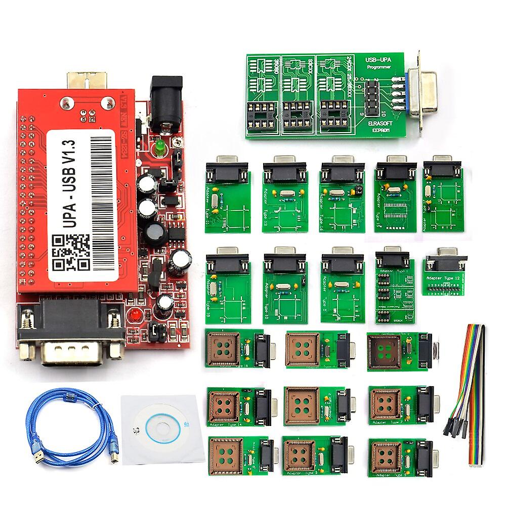 Upa Usb Programmer With Full Adaptors Auto Ecu Chip Tunning Programming With