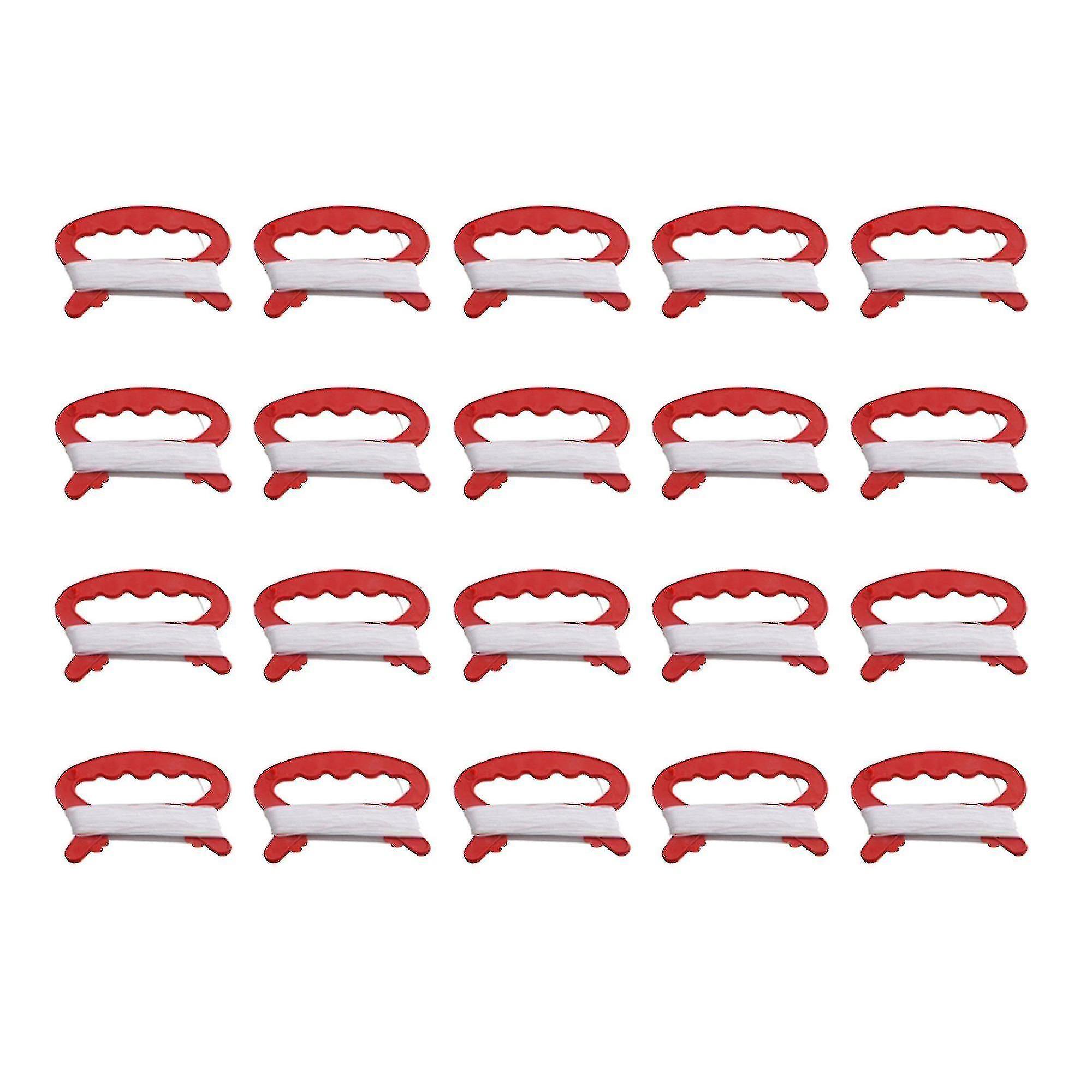 20x Plastic 30m Outdoor Sport Flying Kite Line String With Winder Handle--