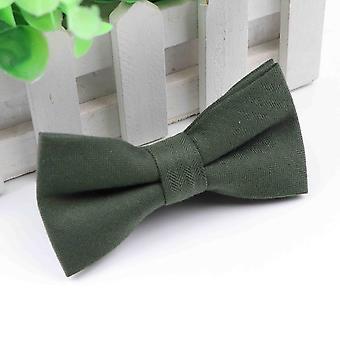 Children's Fashion Formal Bow Tie Cotton Children's Classic Solid Bow Tie Colorful Butterfly Wedding Party Pet Bow Ties Tuxedo