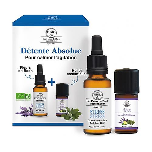 Duos Absolute Relaxation - Elixir 20ml & Essential Oils 5ml 2 units