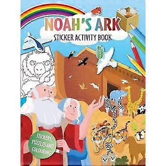 Noah's Ark Sticker Activity Book Stickers Puzzles And Colouring - Suzy Senior