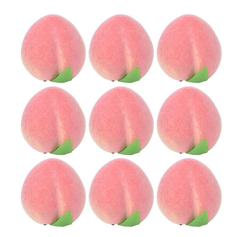 10pcs Simulated Peach