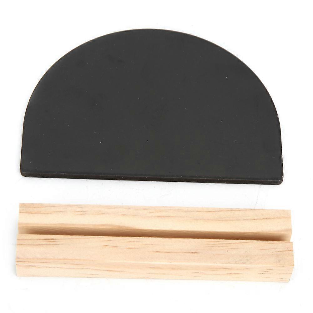 Plant Label 10 Sets Wooden Double Sided Mini Blackboard Message Board Garden Label Plant Decoration