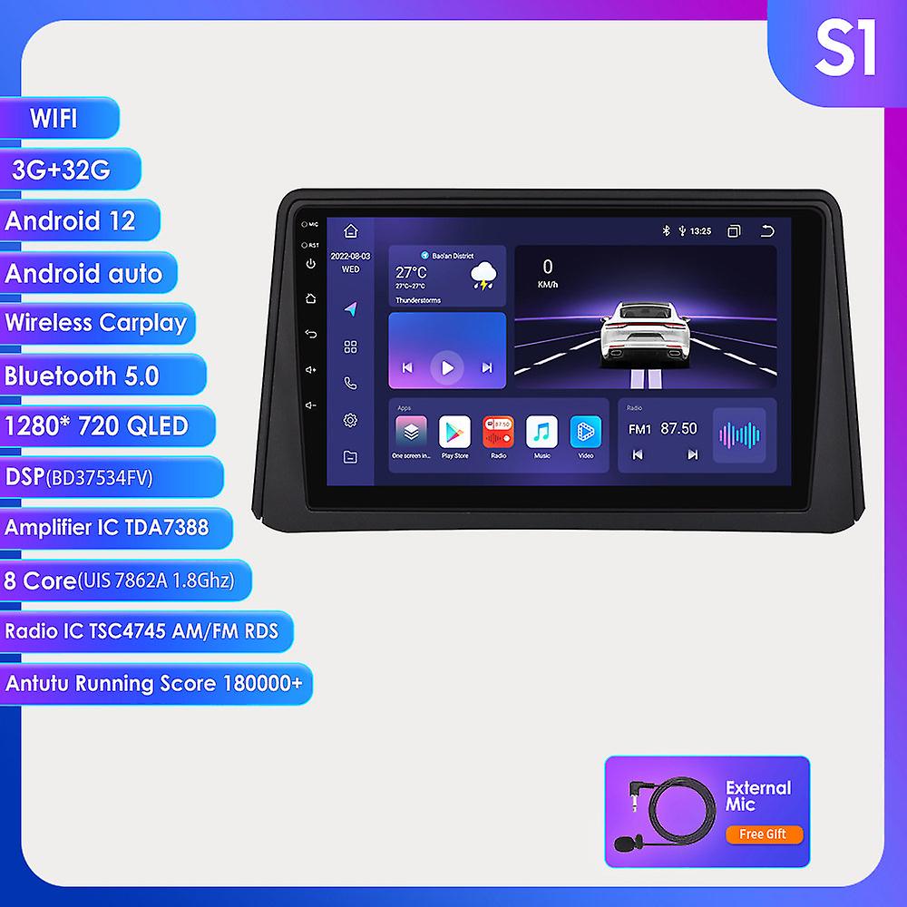 2din Android 12 Car Radio Multimedia Video Player For Opel Mokka 1 2012-2016 Autoradio 4g Rds Gps Navigation Stereo 9"head Unit