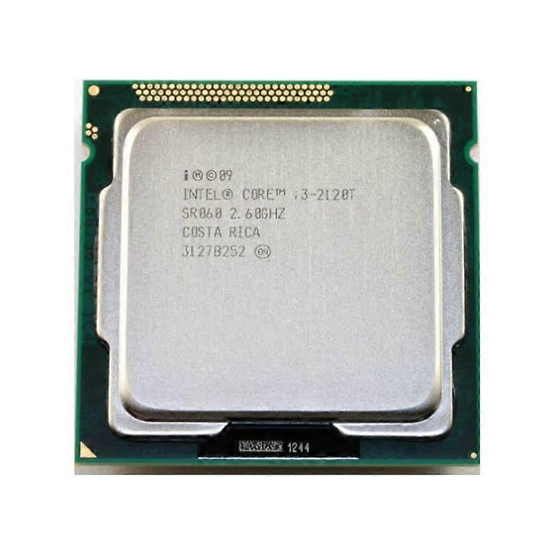 Core i3-2120T CPU - Socket LGA 1155 2 Cores 4 Threads 2.6GHz 3MB L3 Cache 35W.