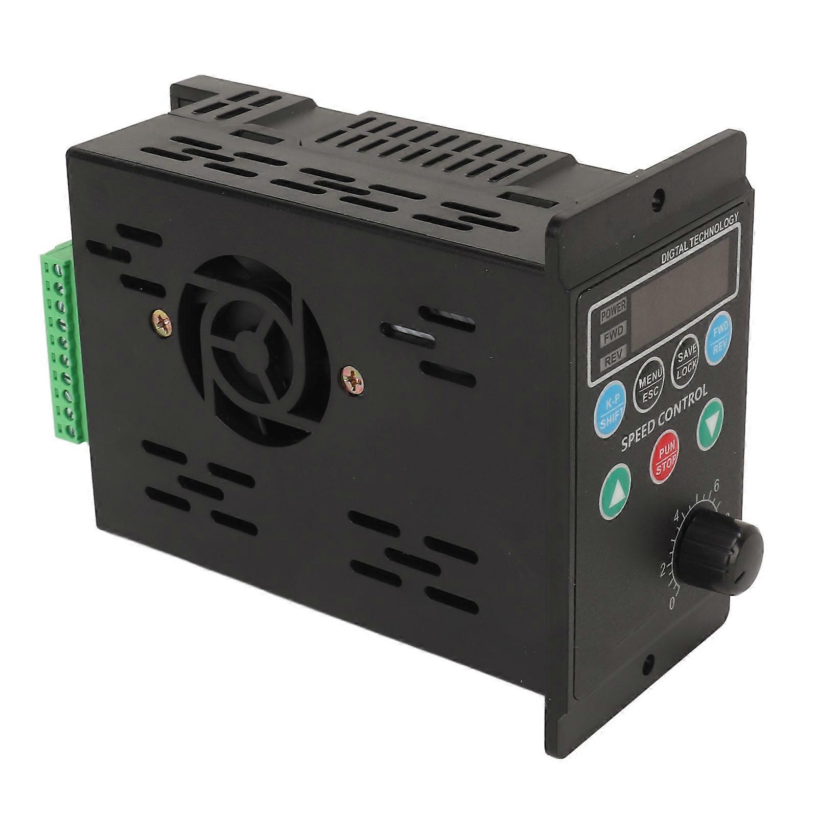 AC220V 0.75kw Variable Frequency Drive Inverter Single Phase to 3 Phase VFD Converter for Motor CNC Lathe