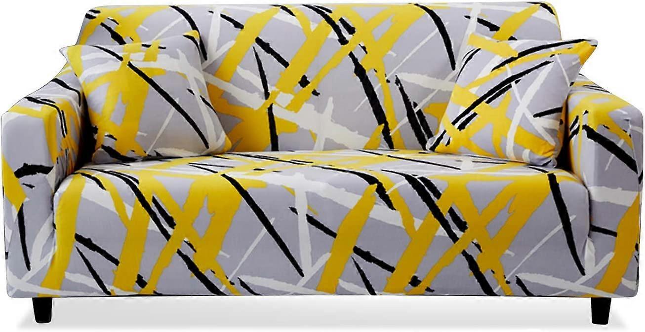 Sofa Covers 1 Piece Sofa Cover Elastic Soft Fabric 3 Seater