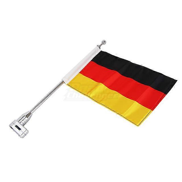 Chrome Motorcycle Luggage Rack Mount Pole Naction Flag Fit For Honda Goldwing GL1800 2001-2011 10 09 08 07 06 05 04 03 02