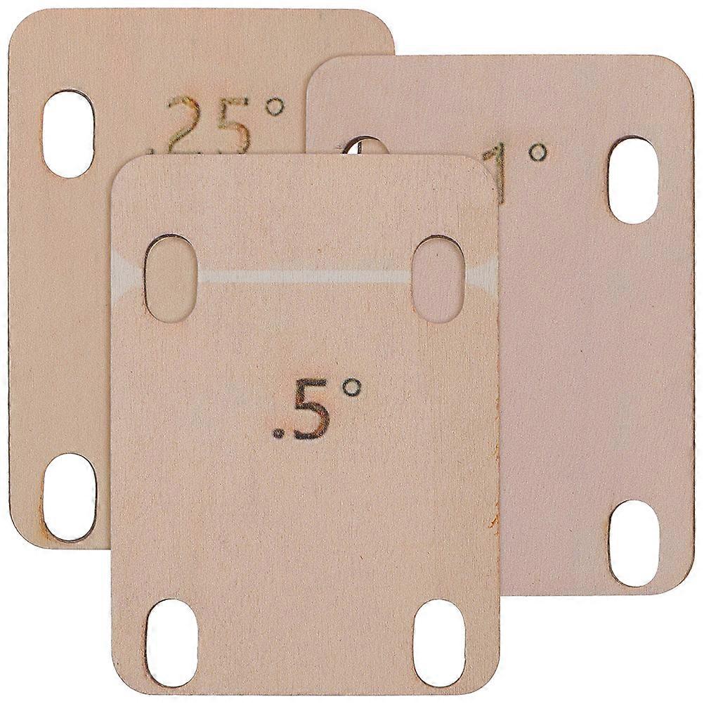 3 st. halsdistans för gitarr, basdistanser, justeringsdistanser för halsbotten, gitarr och bastillbehör