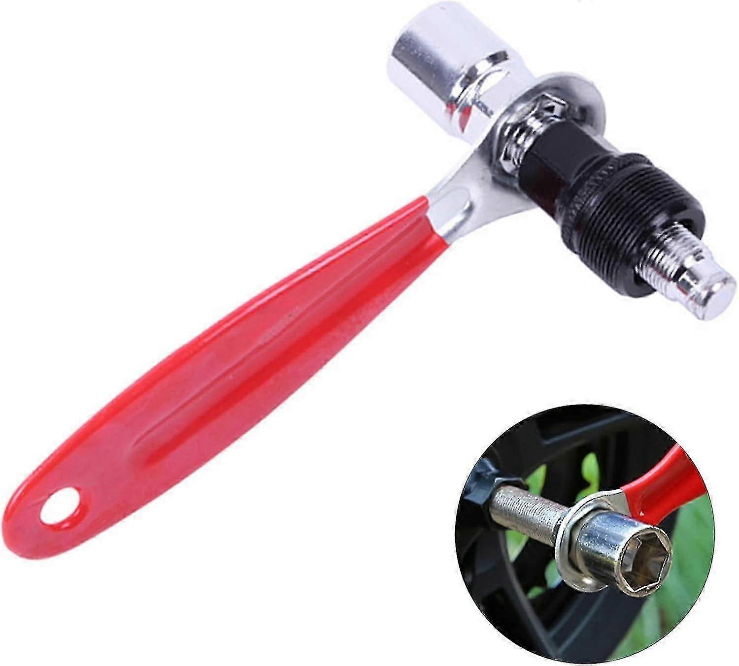 Bike Crank Puller, Universal Remover Removal Tool Bottom Bracket met Spanner Extractor_Dec