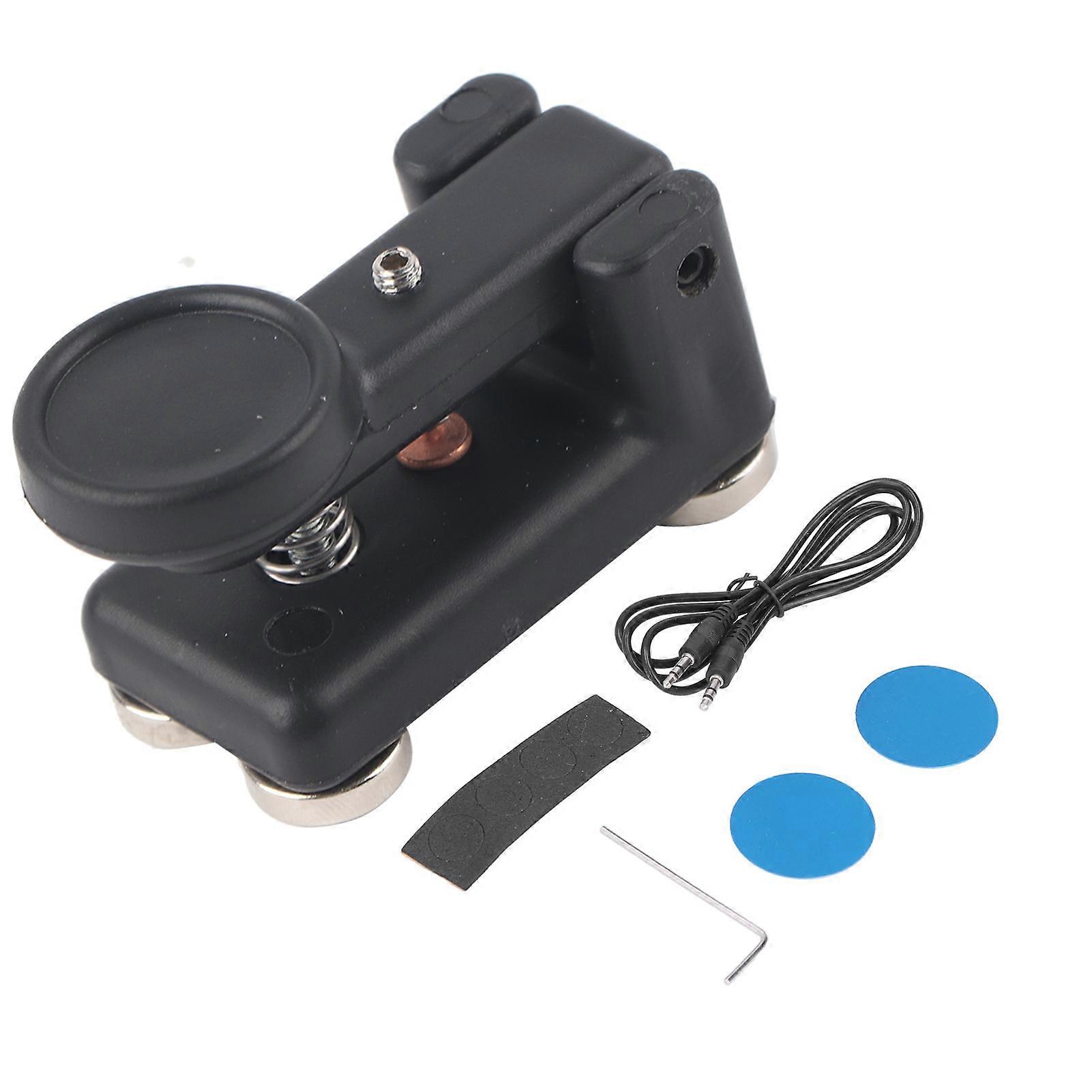 Ultra bærbar manuel nøgle magnetisk adsorptionsbase CW morsekode til kortbølgeradio