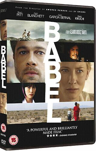 Babel DVD (2007) Brad Pitt Gonzlez Irritu (DIR) cert 15 - Region 2