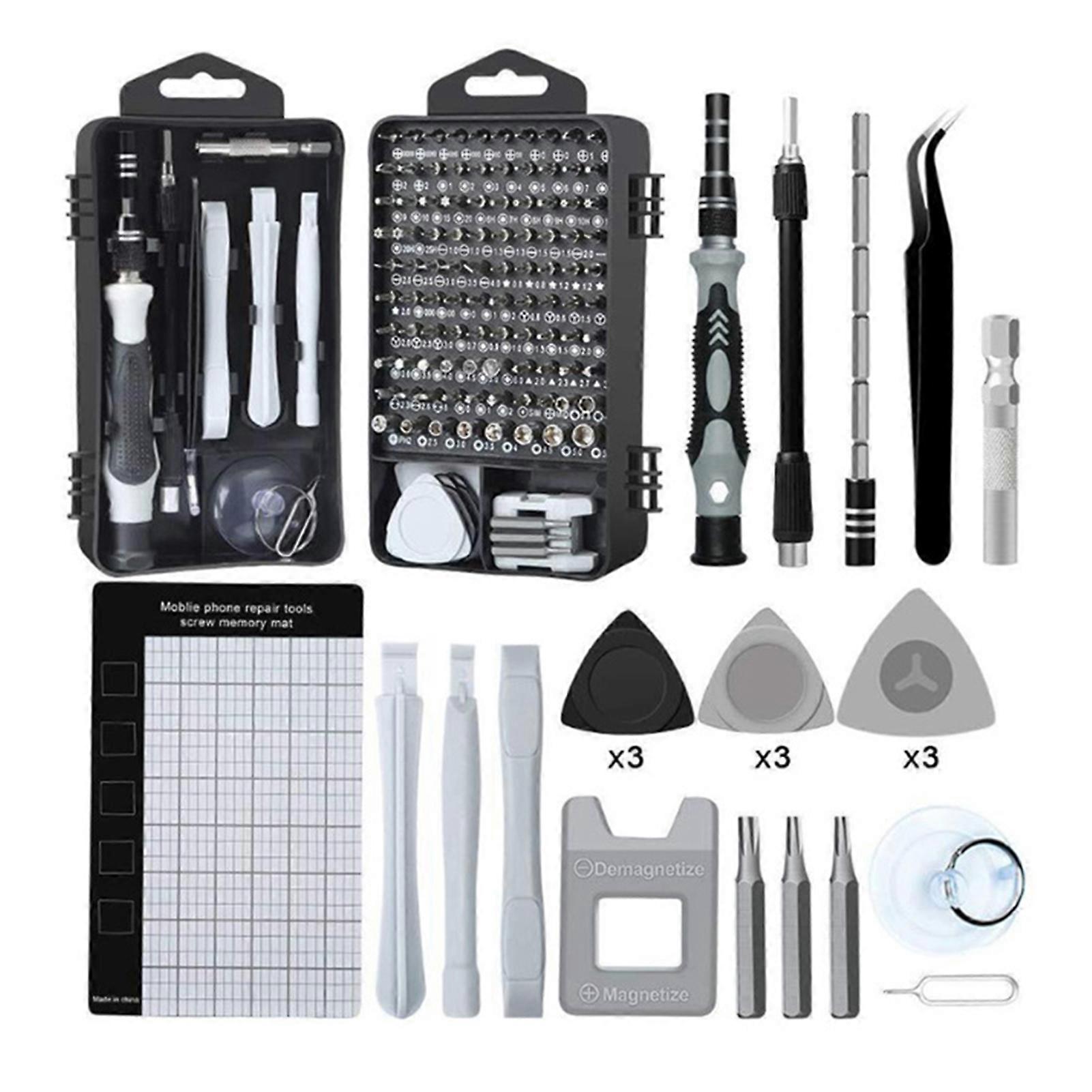 122-piece Screwdriver Set Precise Screwdriver Bits Professional Electronics Repair Tool Kit