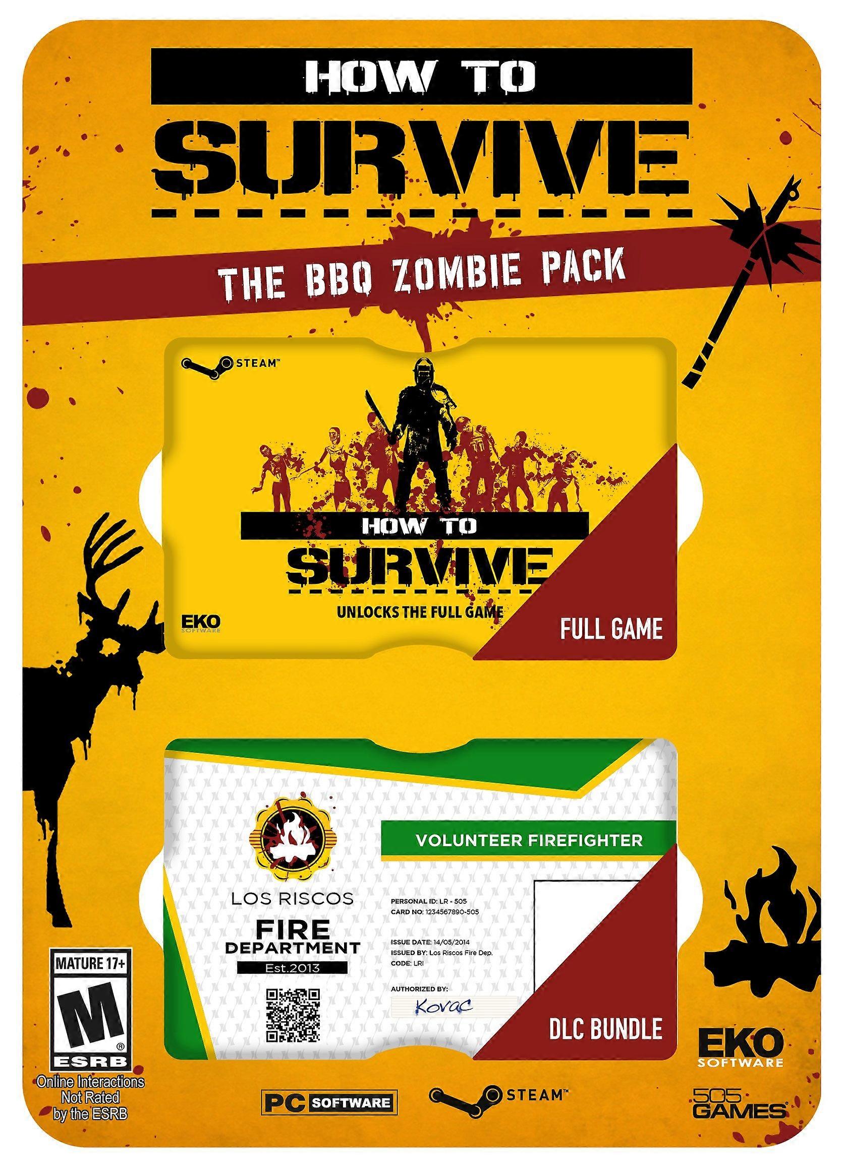 How to Survive - PC - New & Sealed