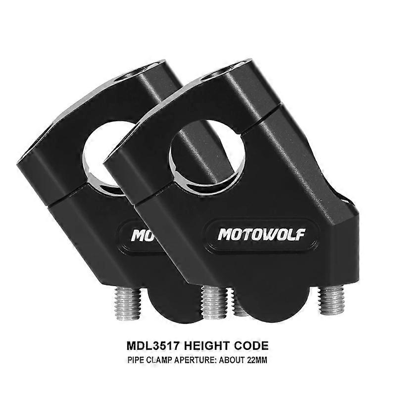 For BMW R850R F800ST Handlebar Riser Bar Mount R 850R F800 ST F 800ST R850 R R 850 R Motorcycle Handle Clamp Black Silver Red