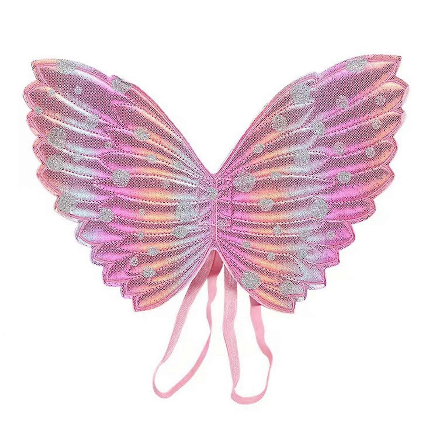 Colourful Angel Butterfly Wings Easy to Wear with Strap Fine Workmanship Pretend Play Butterfly