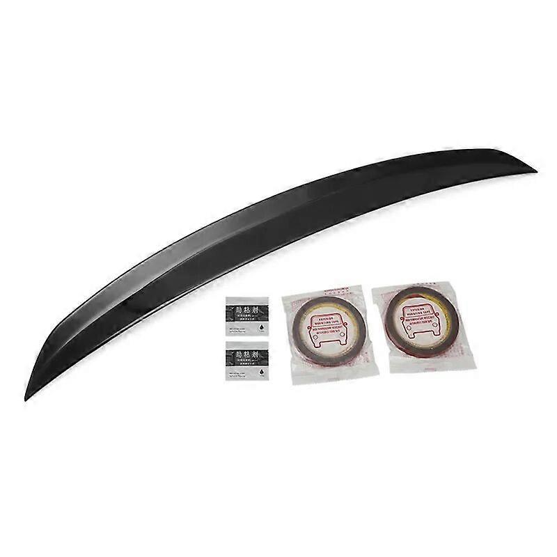 Auto Spoiler Heckspoiler HeckflüGel Für Mercedes Für Benz A-Klasse W177 2019-2024 A180 A160 A200 A220 A250 A45 A35 Hatchback Auto Heckspoiler ABS Heckflügel (Farbe : Glossy Black