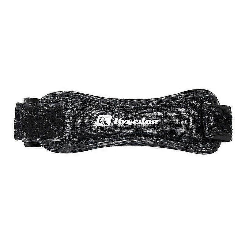 adjustable knee strap for running-black