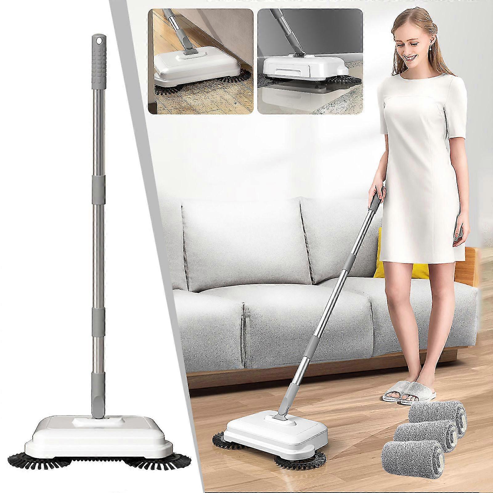 Hand Push Sweeper Home Sweeping Mopping Machine Vacuum Cleaner FLYE1500