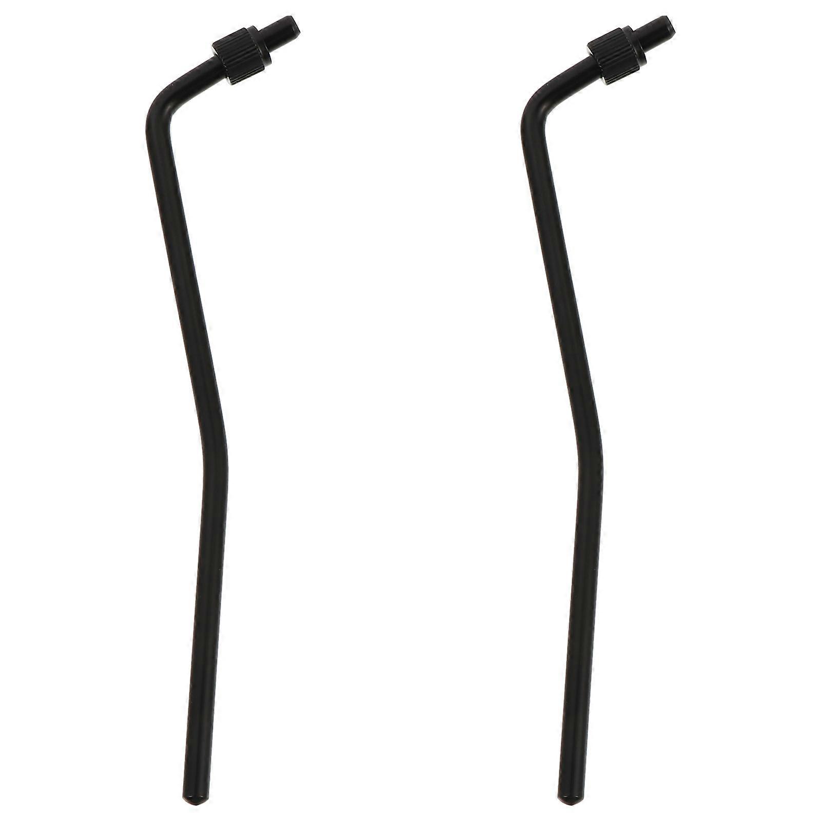 2 stk dobbel tremolo arm 9mm gjengemutter elektrisk gitar Whammy bar spak
