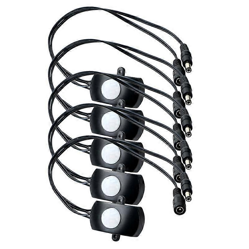 DC 6V 12V 24V 5A PIR bevægelsessensor switch mini PIR infrarød IR sensor detektor switch modul til LE