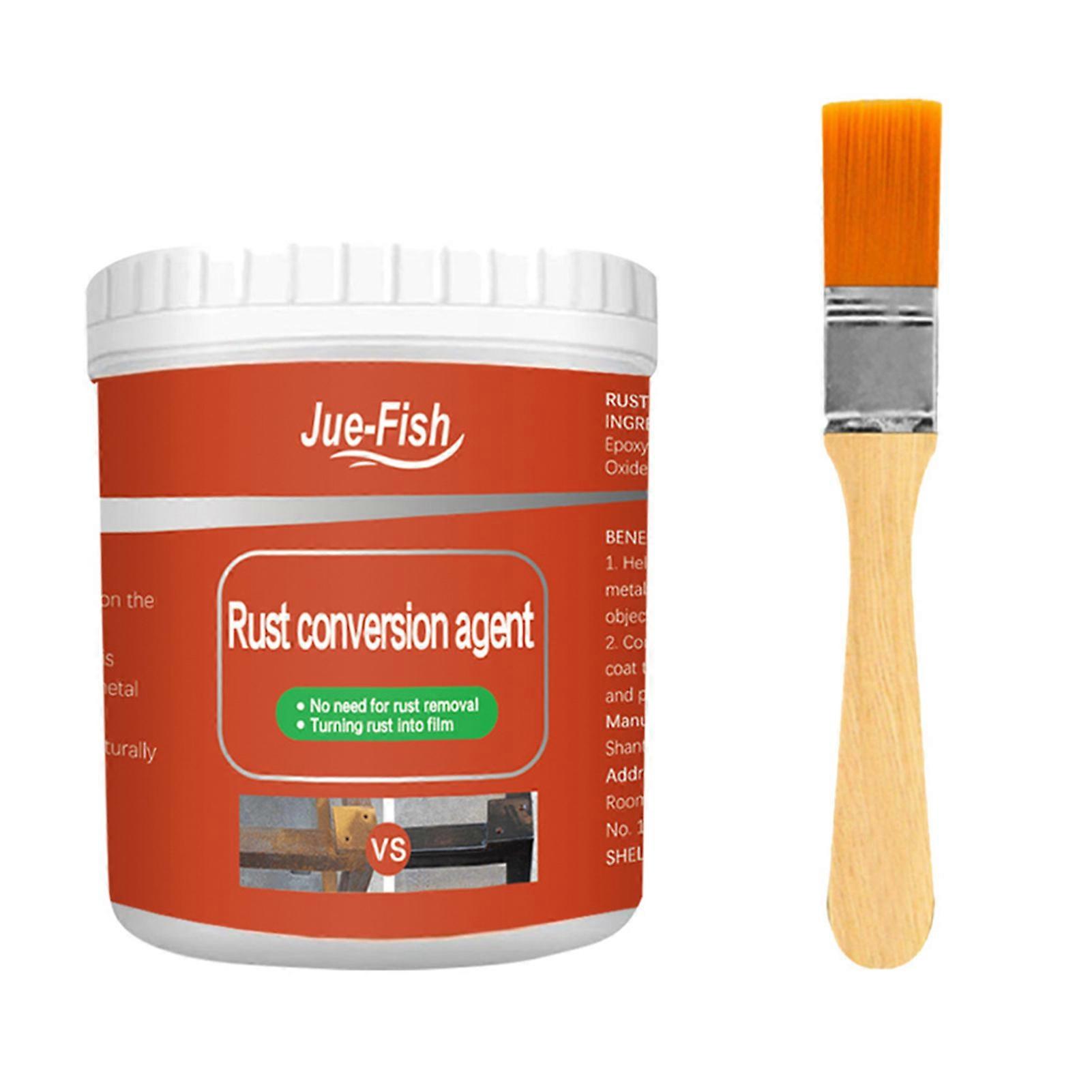 Metal Rust Remover Paint Long Lasting Protection Anti Rust Paint Multi Purpose Rust Inhibitor with Brush
