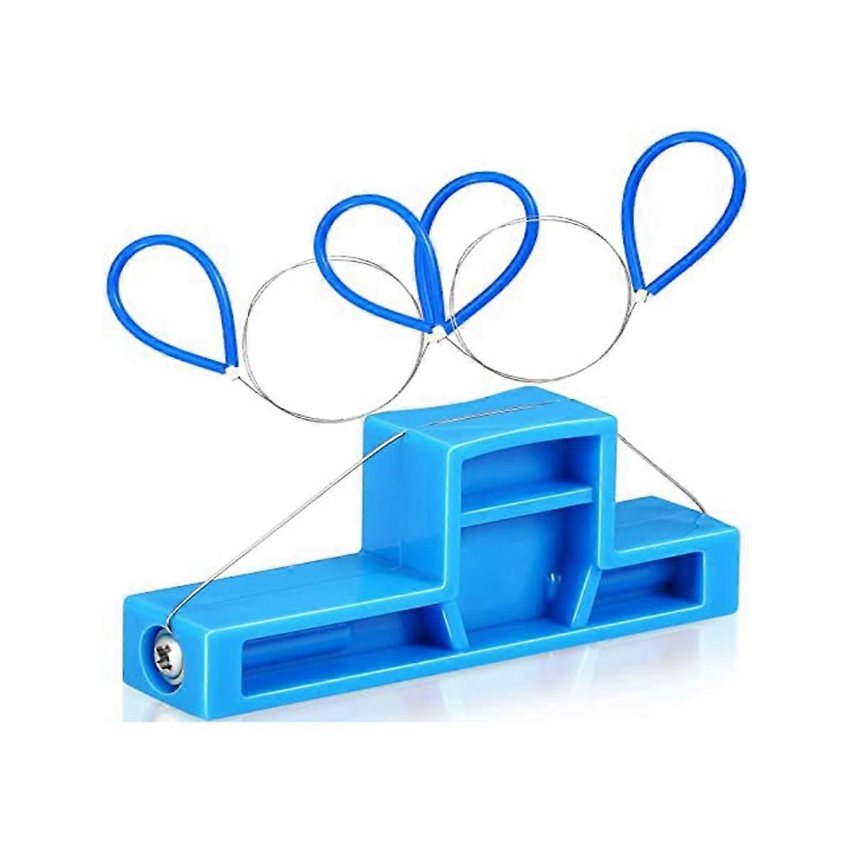 3Pcs Angle Cutting Clay Tool and Clay Wire Set Include Steel Wire Bevel Cutter Bevel Tool for Potte