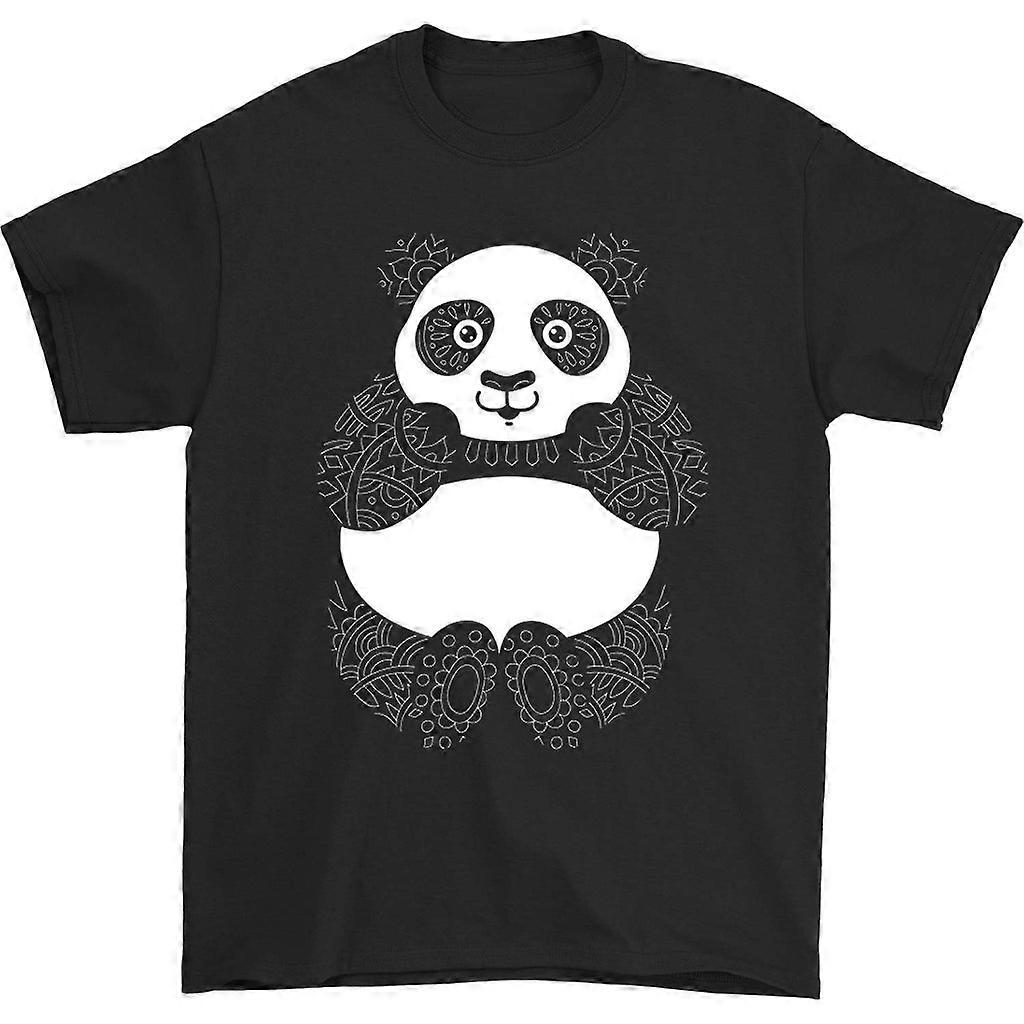 Panda Mandala Style T-shirt