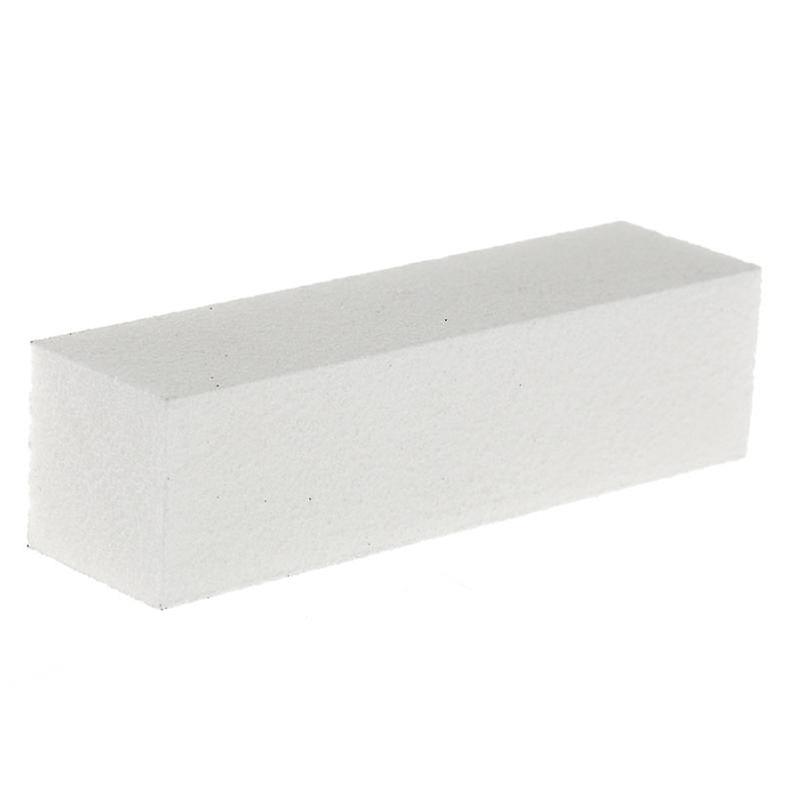 10pcs Nail Buffer Buffing Sanding Buffers Blocks Files Manicure Pedicure Care Tools (White)
