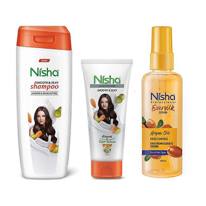 Almond Actives Shampoo Conditioner And serum