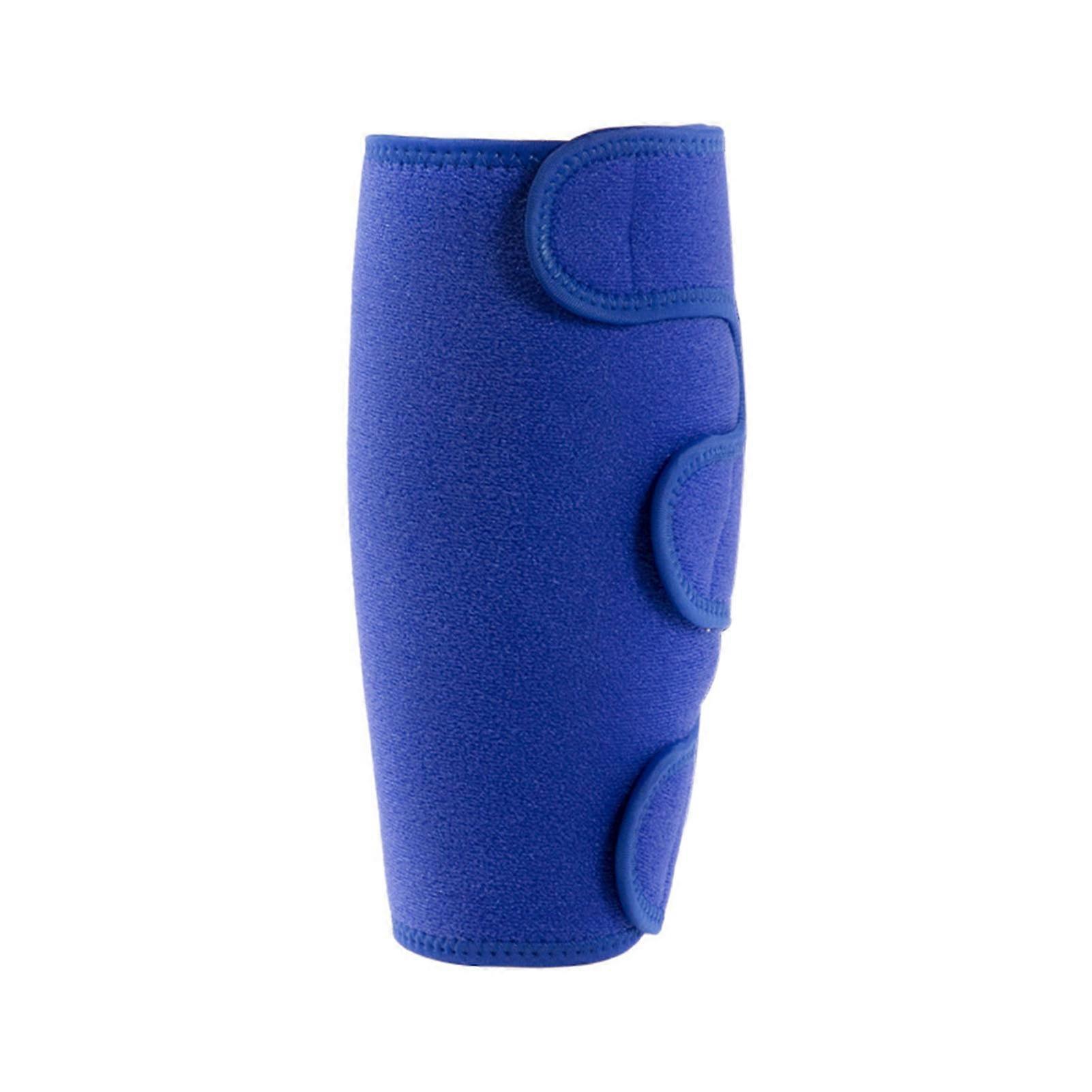 1Pc Soccer Sports Shin Guard for Women Men Elastic Adjustable Compression Shin Sleeve Impact Resistant Anti-Collision Calf Protection Gear for Footbal
