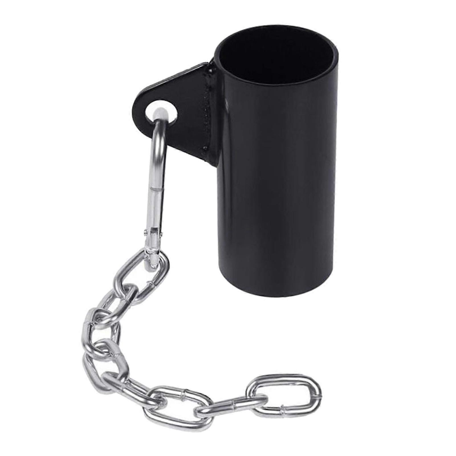 Portable T Bars Row Platform with Chain Barbell Bar Swivel Eyelet Attachment for Weight Lifting Women Men Bent Over Exercises